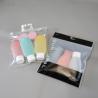 Buy cheap Travel Cosmetic Zipper Plastic Bag Transparent Customized from wholesalers