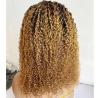 Buy cheap Colored Bob Front Lace Wig 13X4 Front Lace Wig Curl Human Hair Lace Wig 180% from wholesalers