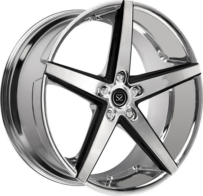 17-20 inch classical 5 spoke forged monoblock wheel rim