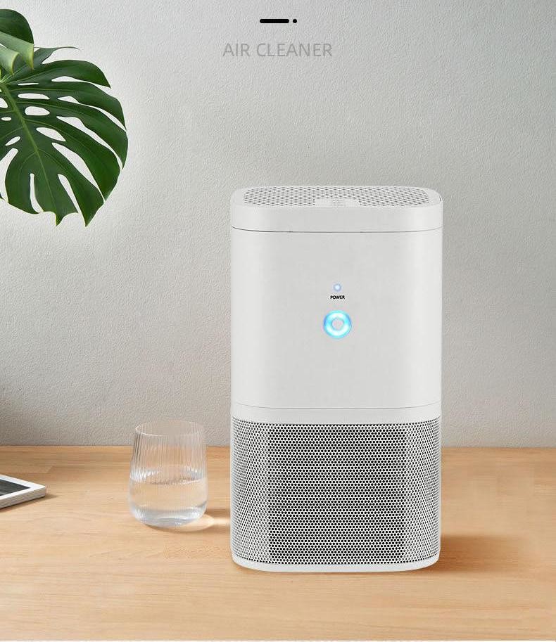 Air Purifiers for Home with HEPA Filter, Quiet Air Filter for Allergens, Hepa Air Purifier for Dust Hayfever Pollen Smok