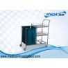 Buy cheap Stainless Steel Dressing Trolley Push Cart With Three Shelves One Bag from wholesalers