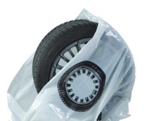 Buy cheap Disposable tyre bags, steering wheel cover, car seat cover, disposable cover, pe car foot mat, gear Automotive Tire Bag from wholesalers