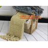 Buy cheap Portable Plain Cable Knit Sofa Blanket Thin 100 Cotton Blanket, blanket, carpet, rugs from wholesalers