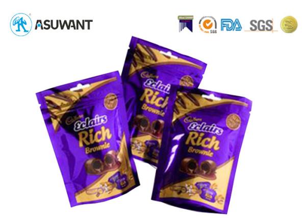 Buy cheap Aluminium Foil Mylar Food Bags Chocolate Candy Stand Up Food Packaging Bags from wholesalers