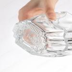 Round Empty Flint Glass Liquor Wine Whisky Vodka Tequila Bottle With Cork Lid