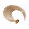Buy cheap 100% Real Pre Bonded U Tip Hair Extensions Without Synthetic Hair Or Animal Hair Mixed from wholesalers