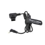 DC12V 2.5 0.7mm Right Angle Power Cable BMPCC For Blackmagic Camera