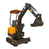 Buy cheap 1400kg Mini Crawler Excavator Agriculture Digging Machine Orange Color from wholesalers