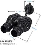 Submersible Wave Maker Aquarium Pump 16W For Freshwater Saltwater