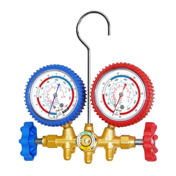 Buy cheap OEM Hvac Commercial Refrigeration Repair Parts R12 Brass Pressure Gauge from wholesalers