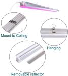 70W Strawberry LED Grow Light Tube 150cm Max Coverage Tomatoes