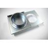 Buy cheap Galvanized Steel 100mm Blast Gate Dust Collection Fitting Self Clearing Longlife from wholesalers