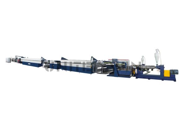 Buy cheap Woven Bag Tape Extruder Machine PP Tape Flat Yarn Extrusion Line from wholesalers