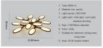 Simple bedroom ceiling lights for Living room Bedroom Kitchen (WH-MA-63)