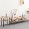 Buy cheap BSCI Industrial MDF Wooden 3 Shelf TV Stand Media Console T Shpe from wholesalers