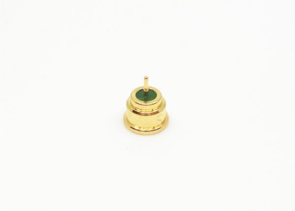 Buy cheap SMPM Staight Rf Coaxial Solder SSMP Connector With Gold Plated For Instrumentation from wholesalers