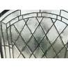Buy cheap S010 Patterned Decorative Bathroom Window Glass Heat Insulation Various Shape from wholesalers