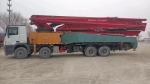 Truck Mounted Concrete Pump 56m Benz Concrete Placing Boom Used for Concrete