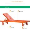 Buy cheap Beach Chair Solid Wooden Outdoor Furniture Folding Recliner Sofa For Hotel Swimming Pool from wholesalers