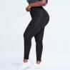 Buy cheap BSCI Flatlock Stitching Ladies Gym Tights Black Active Fit Shaping Tights from wholesalers