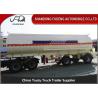 Buy cheap Cabon steel material Fuel Tank Semi Trailer 3 axles 6 cabins Mechanical suspension from wholesalers