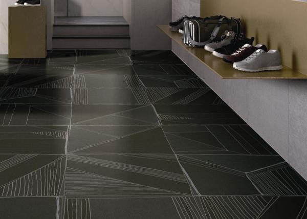 Buy cheap Super Black Color Decorative Wall Tiles Bed Room Simple Modern Carpet Tiles 600x600mm Size from wholesalers