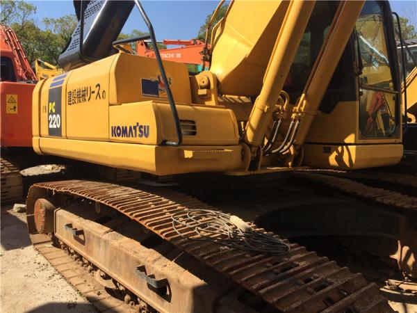 Buy cheap Used Komatsu PC220-7 Crawler Excavator 22T weight with Original Paint from wholesalers