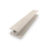 Buy cheap Vinyl Pvc Connetive Moulding White Black Grey Slatwall Panel Decorative product