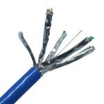 22awg Copper Lszh Jacket Cat7 Lan Cable 4 Pair Ethernet Computer Cable