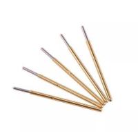 Buy cheap DIP T Spring Loaded Micro Coaxial Pogo Pins Gold Plated 1A product