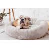 Buy cheap Calming Dog Bed 80cm 100cm Donut Cat Bed Covered Dog Bed Anxiety Dog Mattress Bed from wholesalers