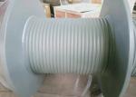 High Capacity 300KN 35mm Rope Winch Drum, Winch Spare Parts For Deck Lifting
