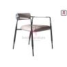 Buy cheap Stainless Steel Dining Chair With Leahter Padded Cushion For Bar Use from wholesalers