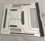 CNC Stamping 3.5mm Foldable Laptop Holder / Fold Up Laptop Stand