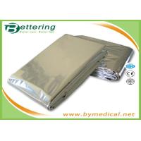 Buy cheap Outdoor Emergency Survival Rescue Blanket , Silver First Aid Foil Blanket product