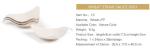 Disposable mini sessert forks, wheat straw sauce dish,corn starch tableware 7