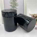 100ml Empty Food Grade Black Protein Powder Bottle Sport Nutrition Supplement