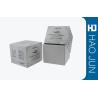 Buy cheap White Square Cosmetic Paper Boxes For Perfume / Coconut Oil , Free Sample from wholesalers