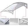 Buy cheap 100x100 Stable Polycarbonate Door Awnings High Impact Strength Balcony Use from wholesalers