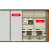 Buy cheap Industrial Aluminium Sliding Doors with Hollow Structure and Global Smart Electric Glass from wholesalers