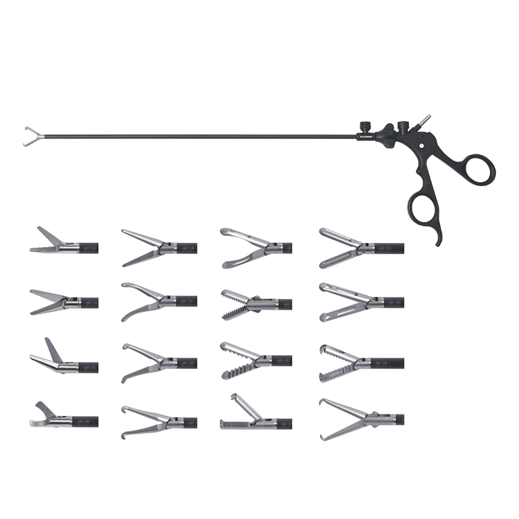 GB/T18830-2009 Compliant Laparoscopic Dissecting Kelly Forceps for Bowel Manipulation