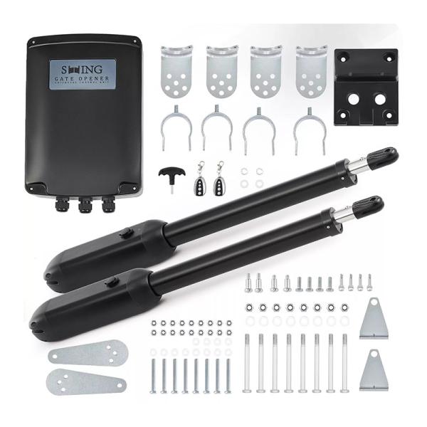 Buy cheap SW-400DC Worm Gear Copper Motor Heavy Duty Swing Gate Electromagnetic Door Opener from wholesalers