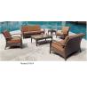 Buy cheap 6-piece patio outdoor wicker rattan deep seat sofa set with single chair loveseat sofa-9101 from wholesalers