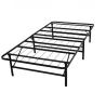Buy cheap Comfortable Folding Metal Bed Frame adjustable solid steel bed frame from wholesalers