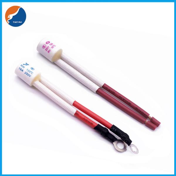 Buy cheap 15A 16A 25A Thermal Cutoff Fuses Ceramic Case Flame Retardant Insulated from wholesalers