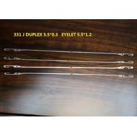 Buy cheap Heald Wire Weaving Loom Parts Fine Yarn Polyester Monofilament Highest Density product