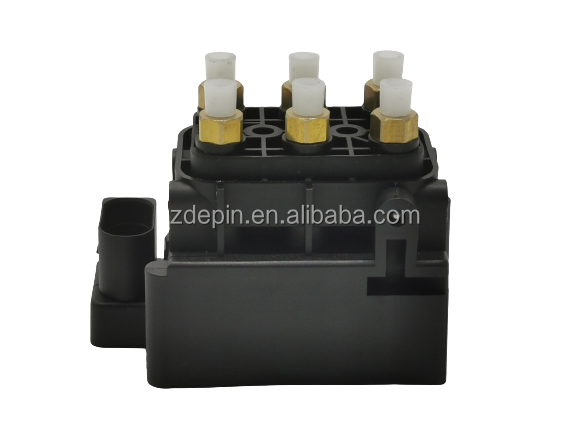 Air Suspension Solenoid Valve Block for Audi Q7 4L 7P Porsche 955 958 OE NO. 95835890300