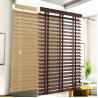 Buy cheap CARB Customizable Cordless Fauxwood Blinds Faux Black Wood Blinds from wholesalers
