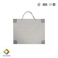 Buy cheap Kraft Black Gold Boutique Shopping Wedding Gift Paper Bags Luxury Custom Printed product