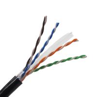 Buy cheap Cat6e CAT6 Ethernet Cable Outdoor 305 Meter 4 Pair Single PE Jacket product